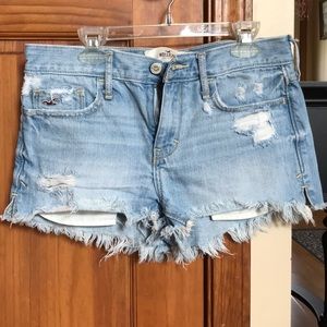 Hollister jean shorts
